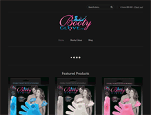 Tablet Screenshot of bootyglove.com